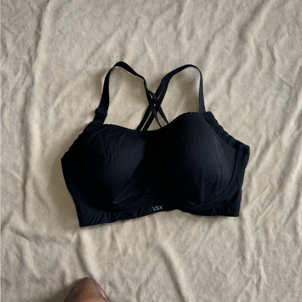 VSX Black Sports Bra